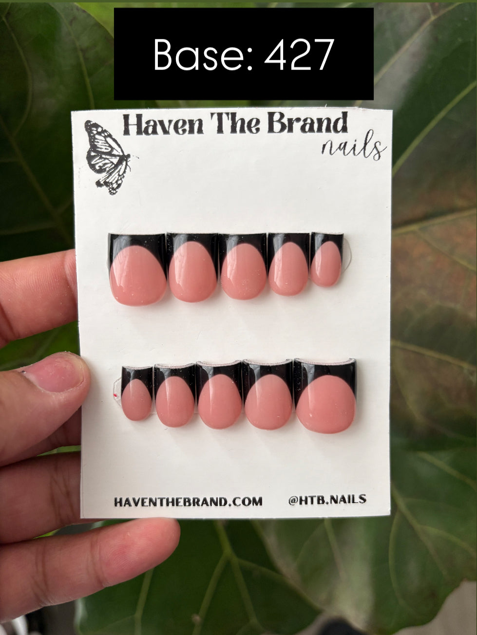 Short Black French Tip (RTS)