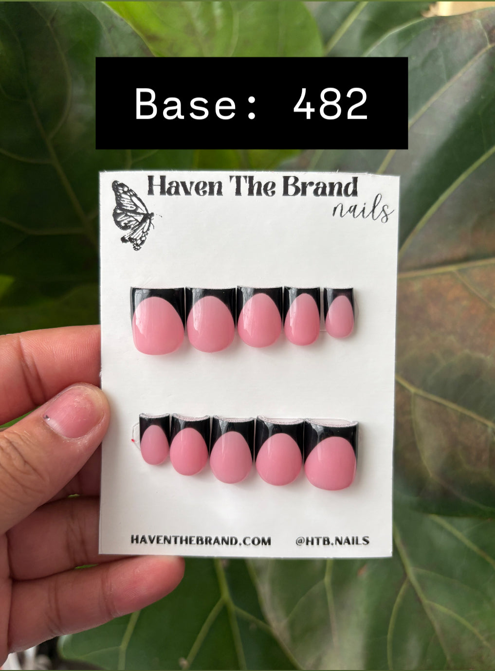 Short Black French Tip (RTS)