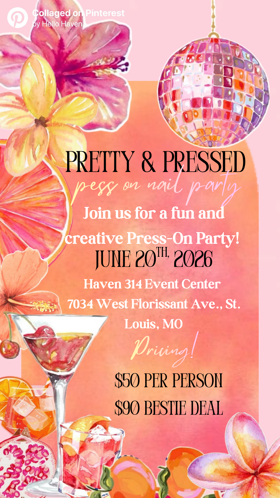 Press On Nail Party/Class (Ages 18+)