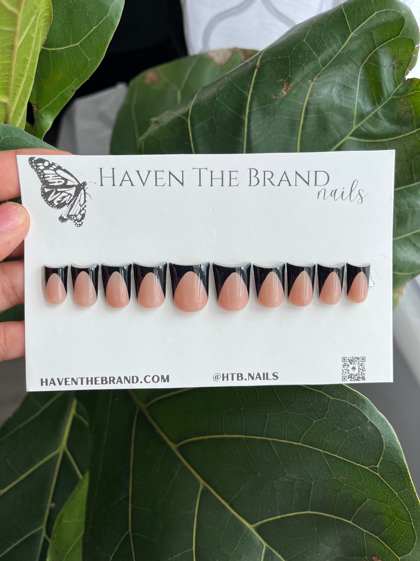 Short Black French Tip (RTS)