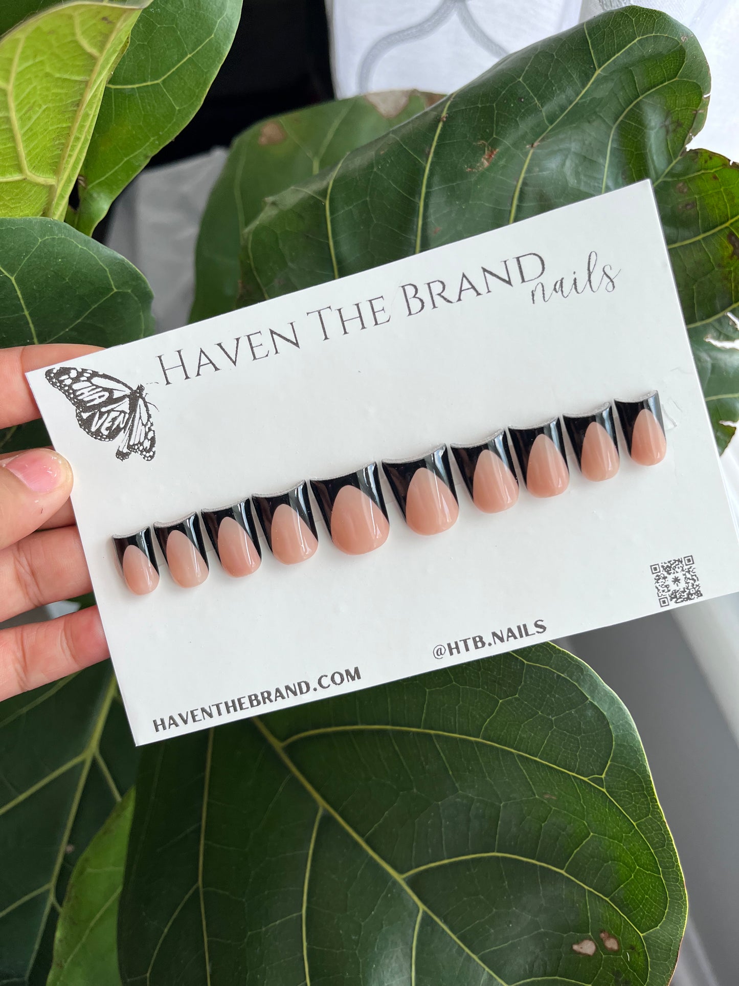 Short Black French Tip (RTS)