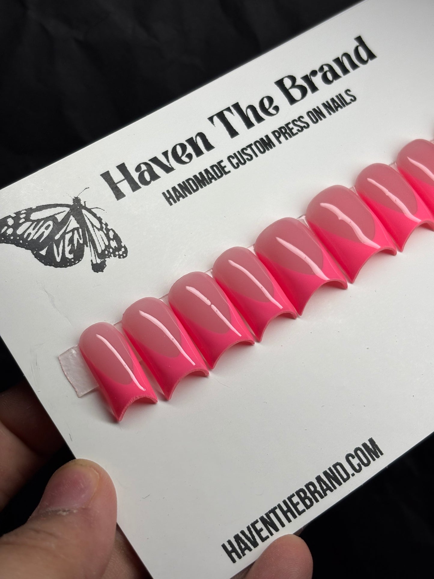 #155 Salon Pink French Tip (custom)