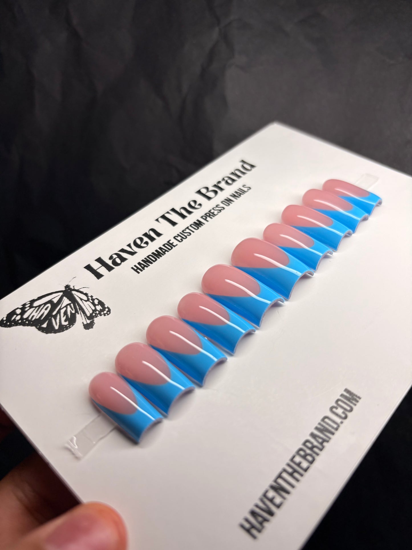 Angel Numbers 222 French Tip (custom)