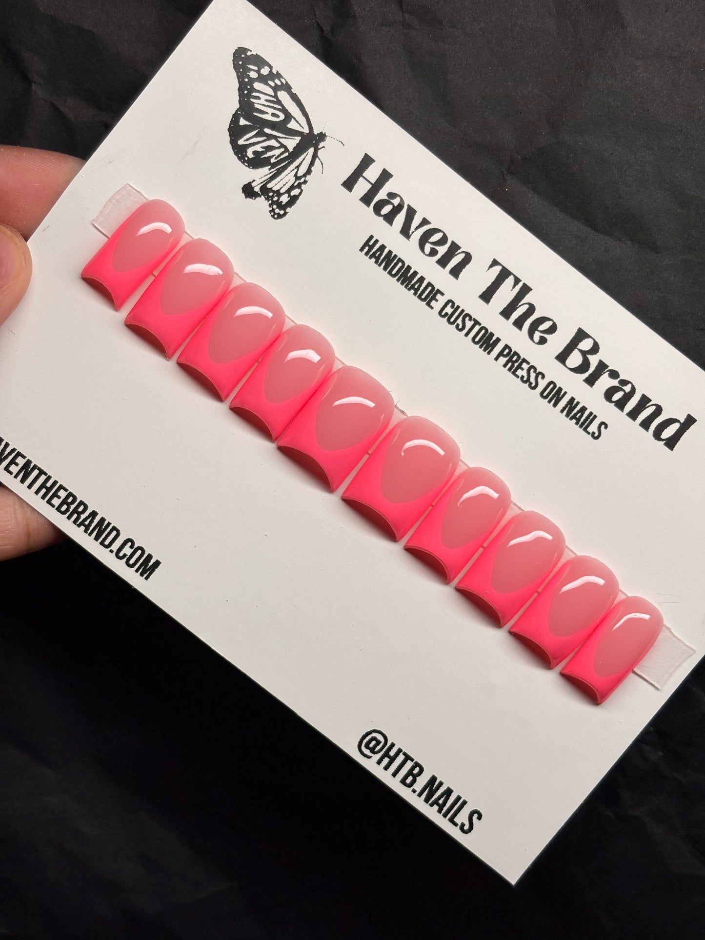 #155 Salon Pink French Tip (custom)