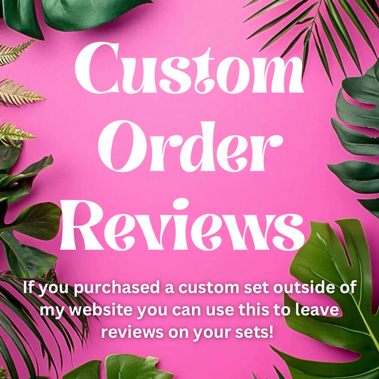 Custom Set Reviews