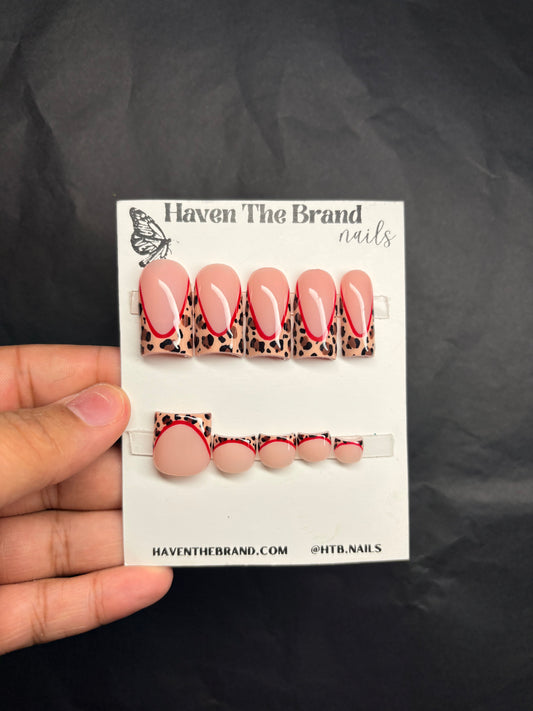 Red Leopard Set (custom)