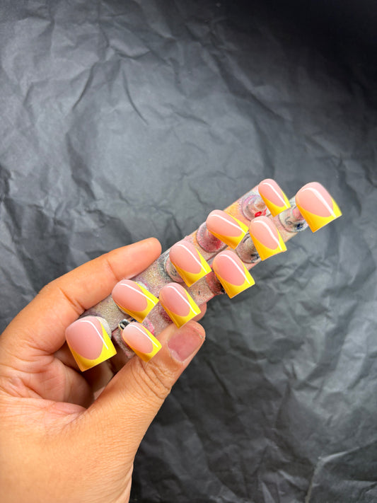 #151 Yellow French Tips (custom)