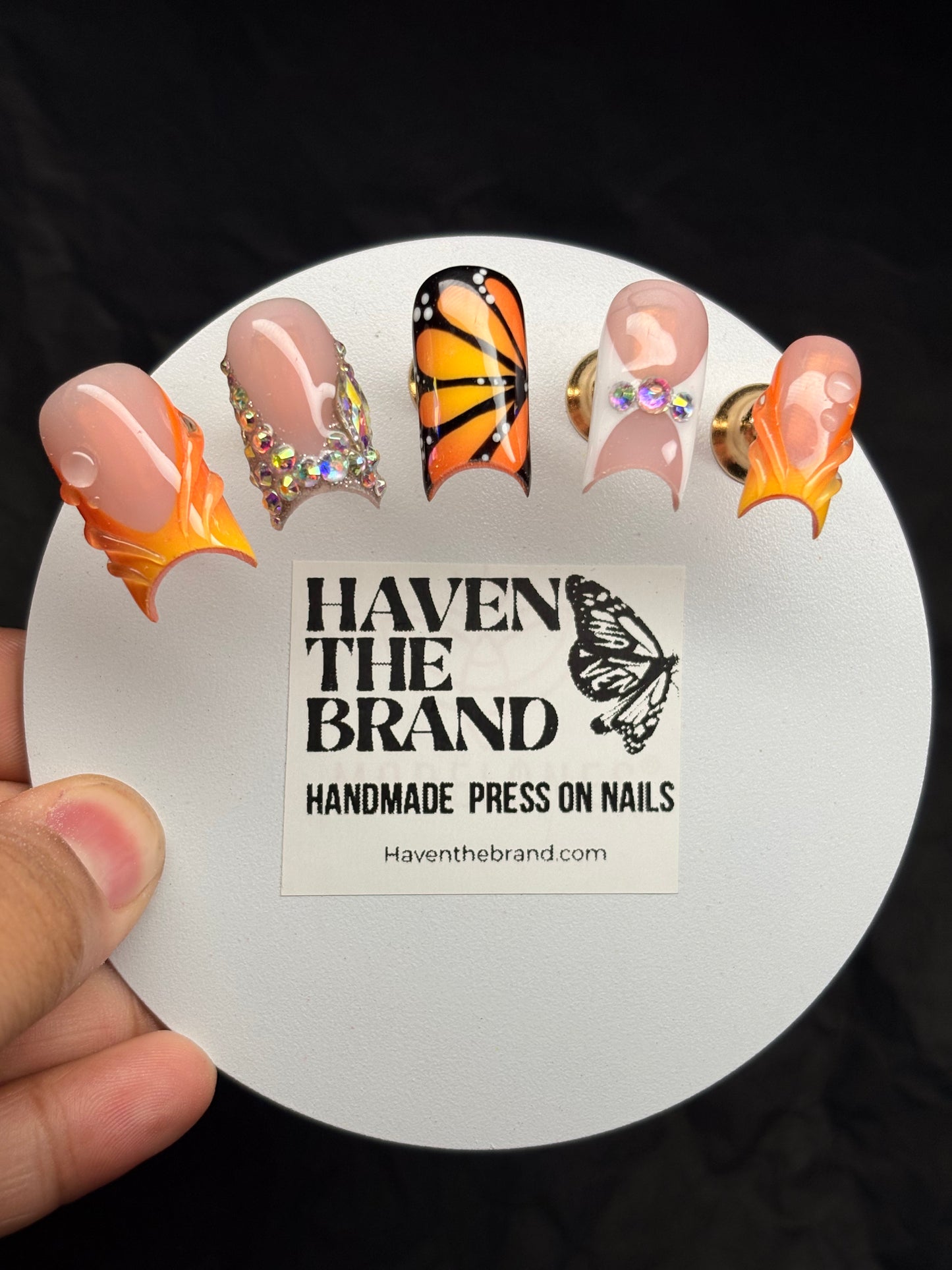 Orange Poison Butterfly (custom)